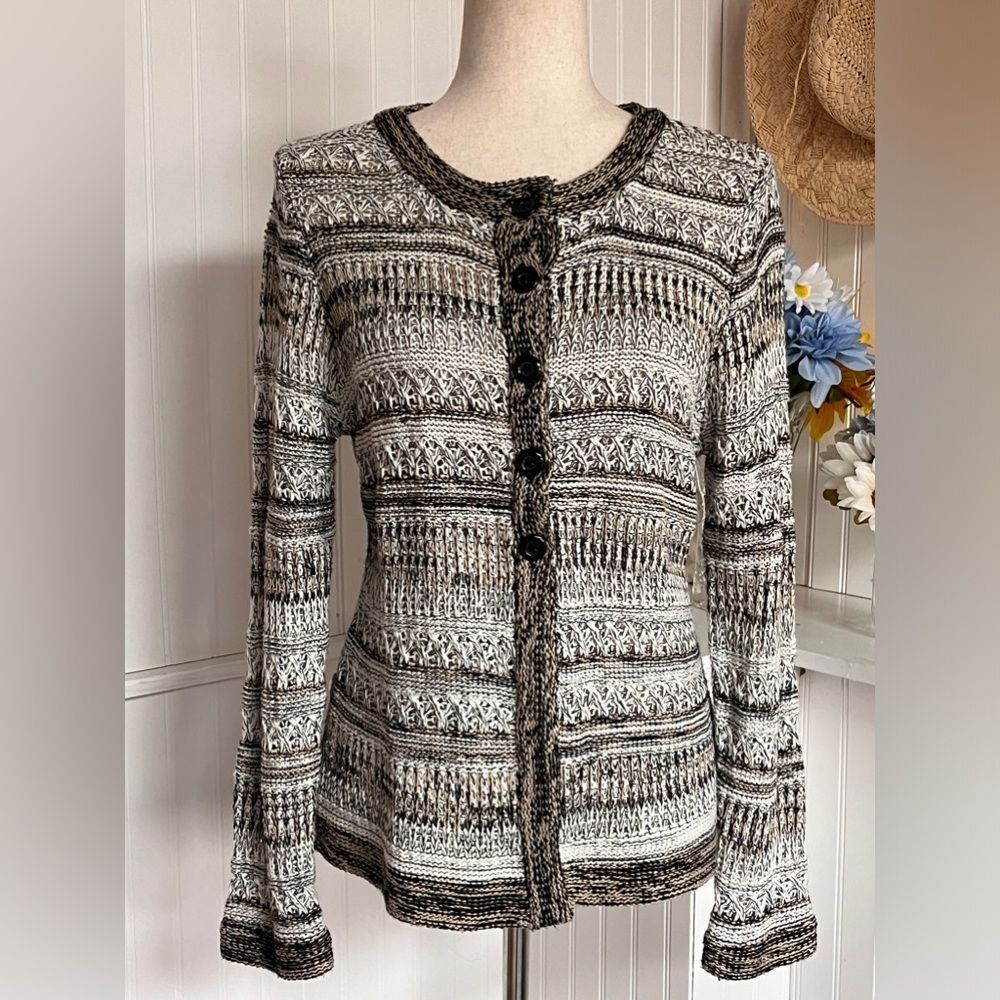 NorthStyle Button-Down Knit Cardigan – M